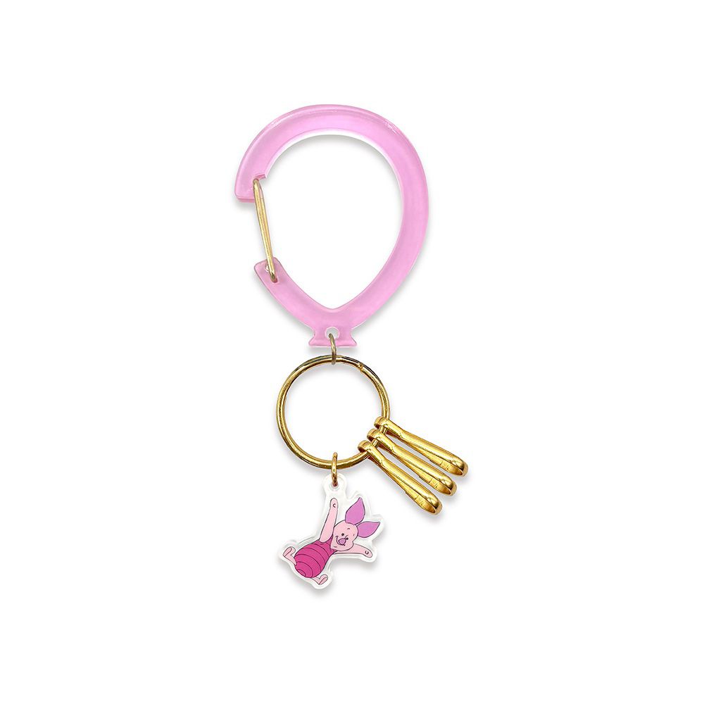 くまのプーさん　ピグレット　アクリルカラビナチャーム