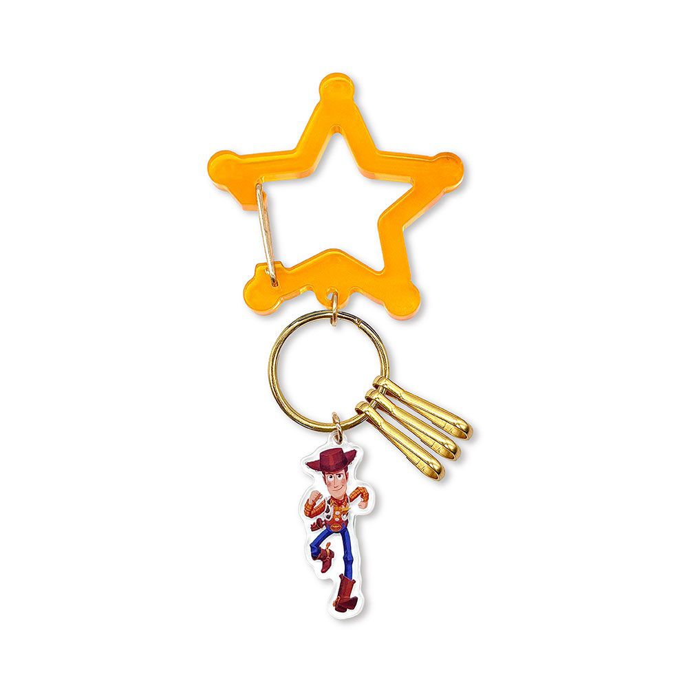 トイストーリー　ウッディ　アクリルカラビナチャーム