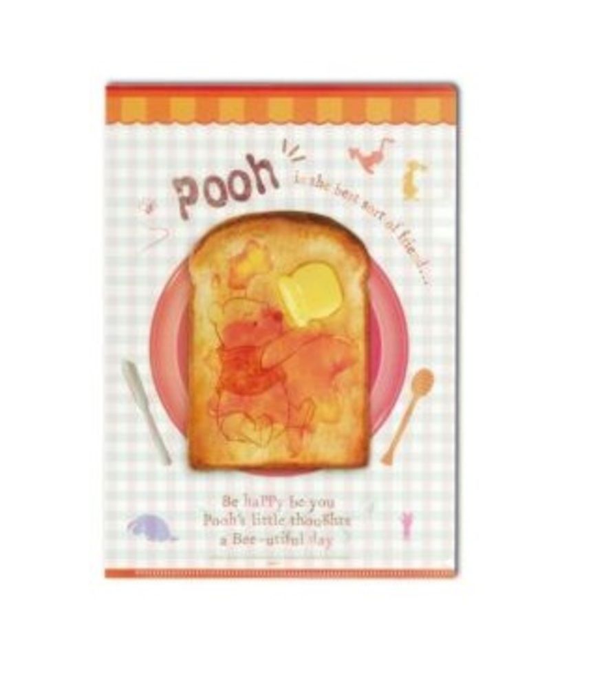 公式 ショップディズニー くまのプーさん パンギミッククリアファイル つぼ