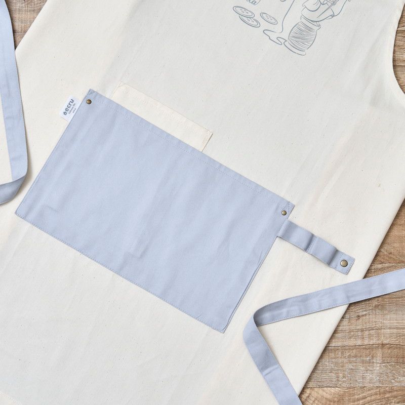 ディズニー エクルフルネスライフ ワークエプロン 生成り シンデレラ