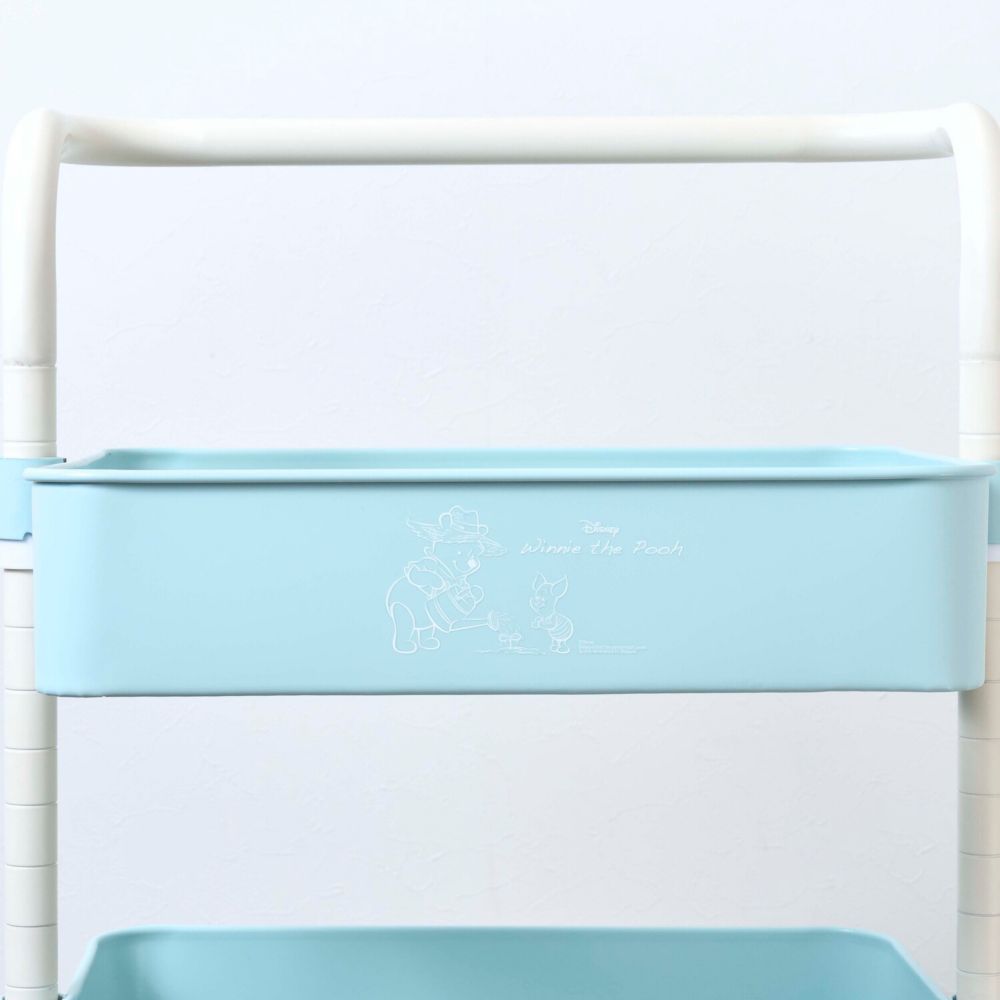 ディズニー エクルフルネスライフ 3段ラック くまのプーさん