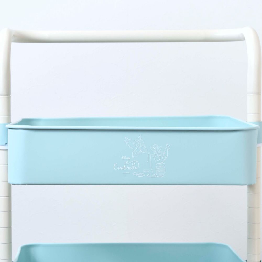 ディズニー エクルフルネスライフ 3段ラック シンデレラ