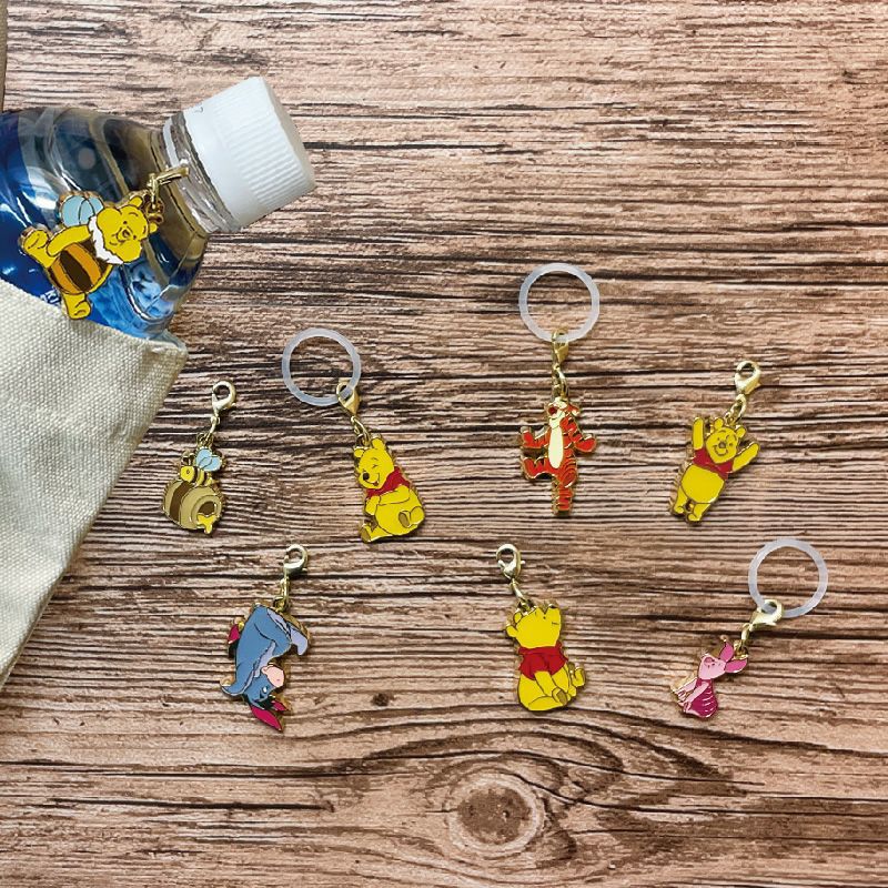 くまのプーさん メタルマーカーチャームセット（プー&イーヨー）