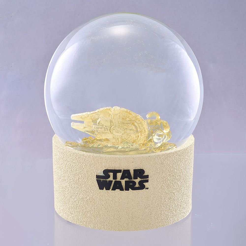 STAR WARS／ギミック付スノードーム ミレニアムファルコン（クリアVer.）