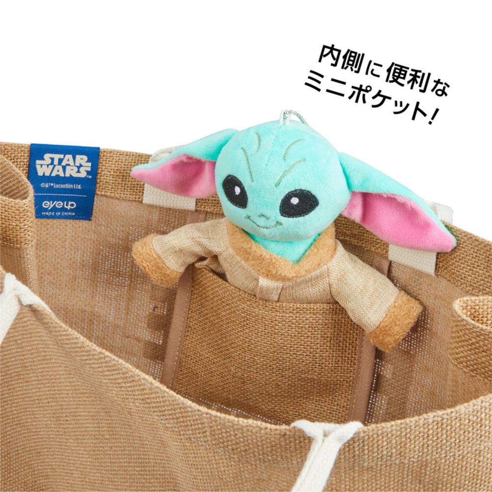 STAR WARS グローグー ジュートバッグ マスコット付（M）