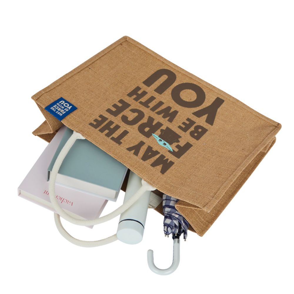 STAR WARS グローグー ジュートバッグ マスコット付（M）