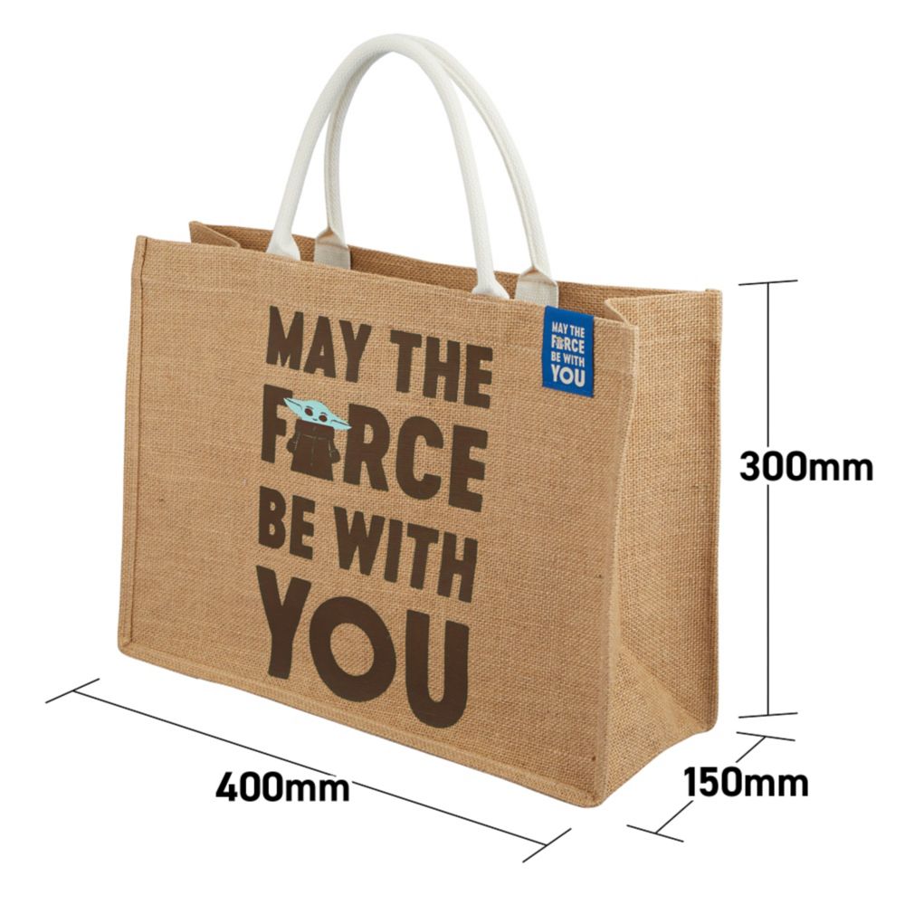 STAR WARS グローグー ジュートバッグ マスコット付（M）