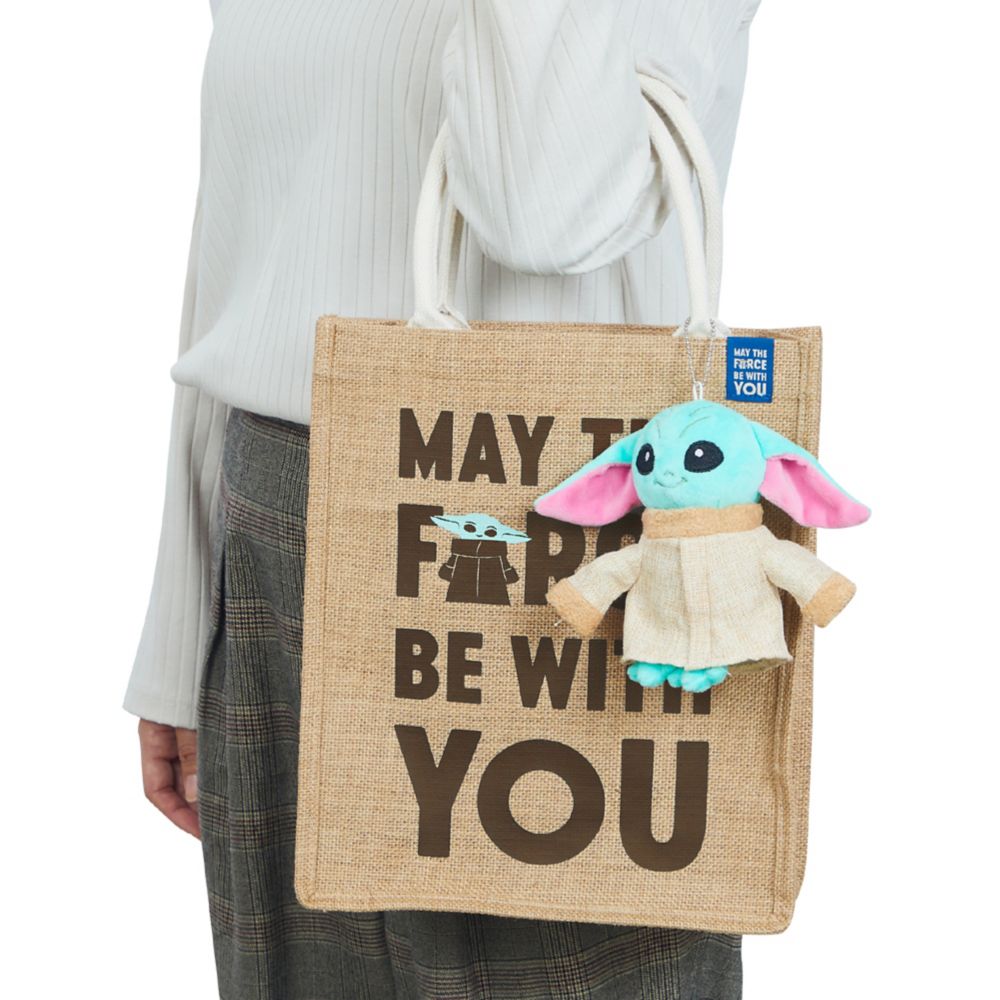 STAR WARS グローグー ジュートバッグ マスコット付（A4）