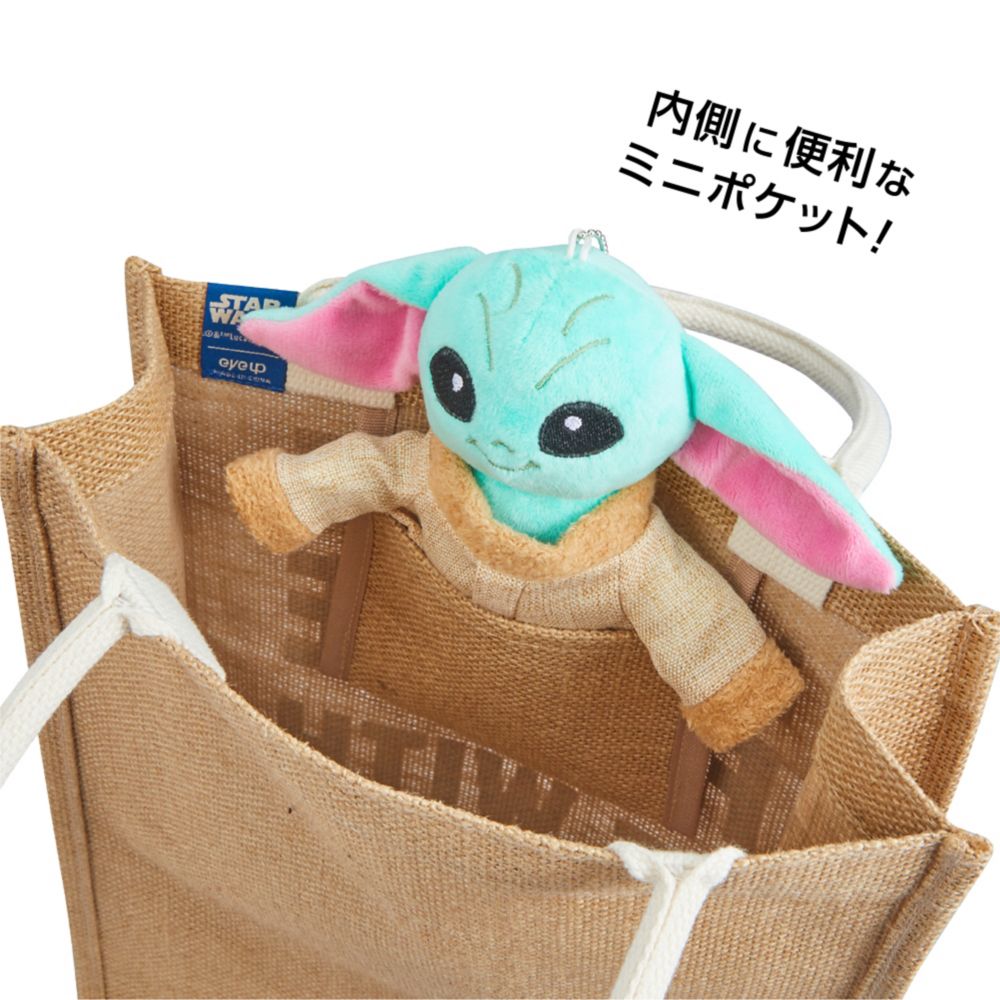 STAR WARS グローグー ジュートバッグ マスコット付（A4）