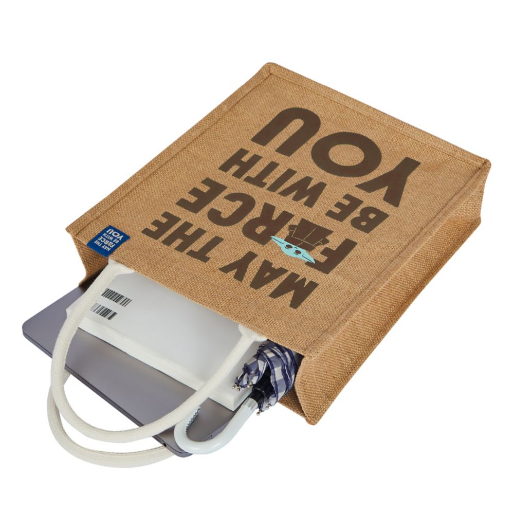 STAR WARS グローグー ジュートバッグ マスコット付（A4）