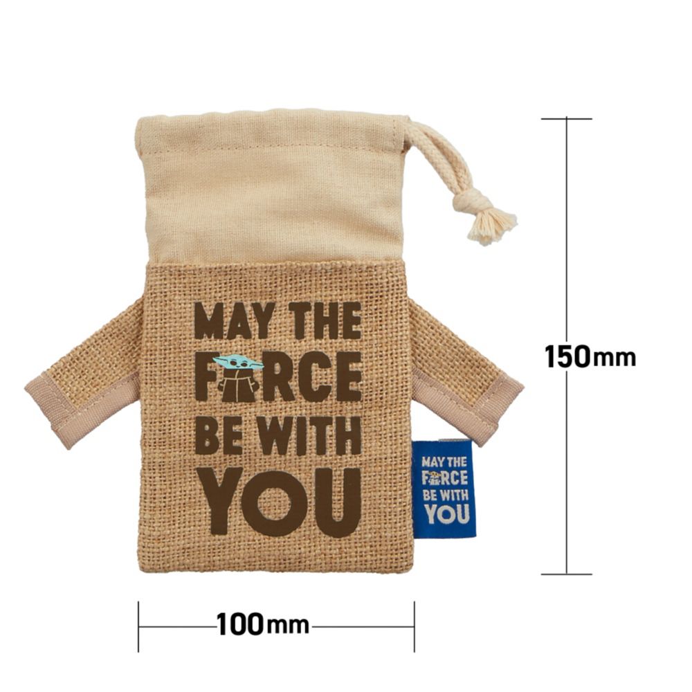 STAR WARS グローグー ジュートバッグ マスコット付（巾着）