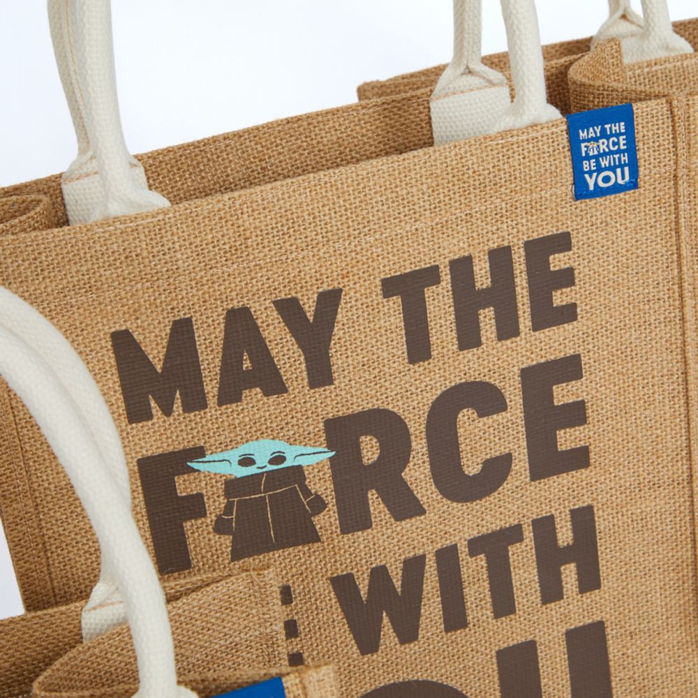 STAR WARS グローグー ジュートバッグ マスコット付（巾着）