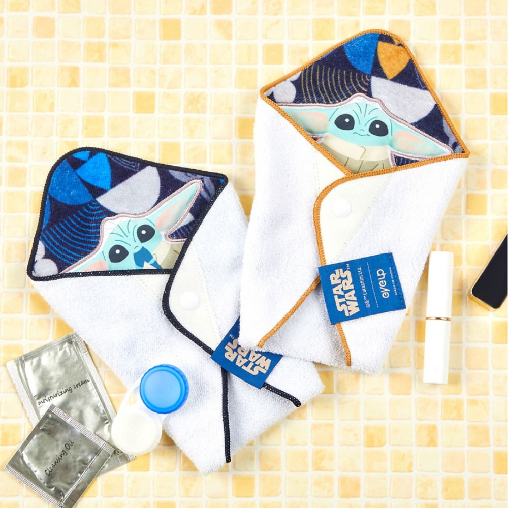 STAR WARS グローグー おくるみハンカチ（キャメル）