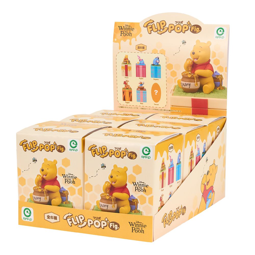 FLIP POP Fig.（フリポ）／ディズニー くまのプーさん セット【全6種コンプリートBOX】