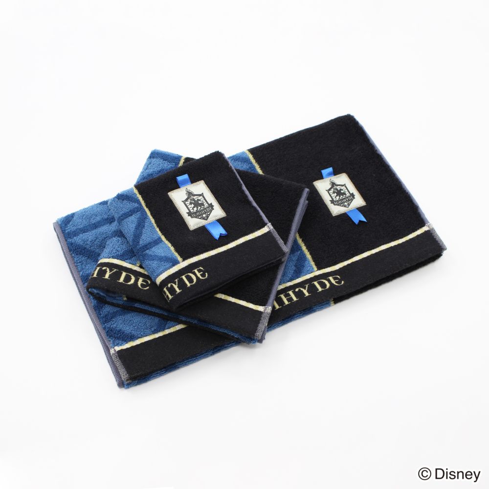 『ディズニー ツイステッドワンダーランド』 タオルハンカチ ブルー イグニハイド 38-5010070-IG