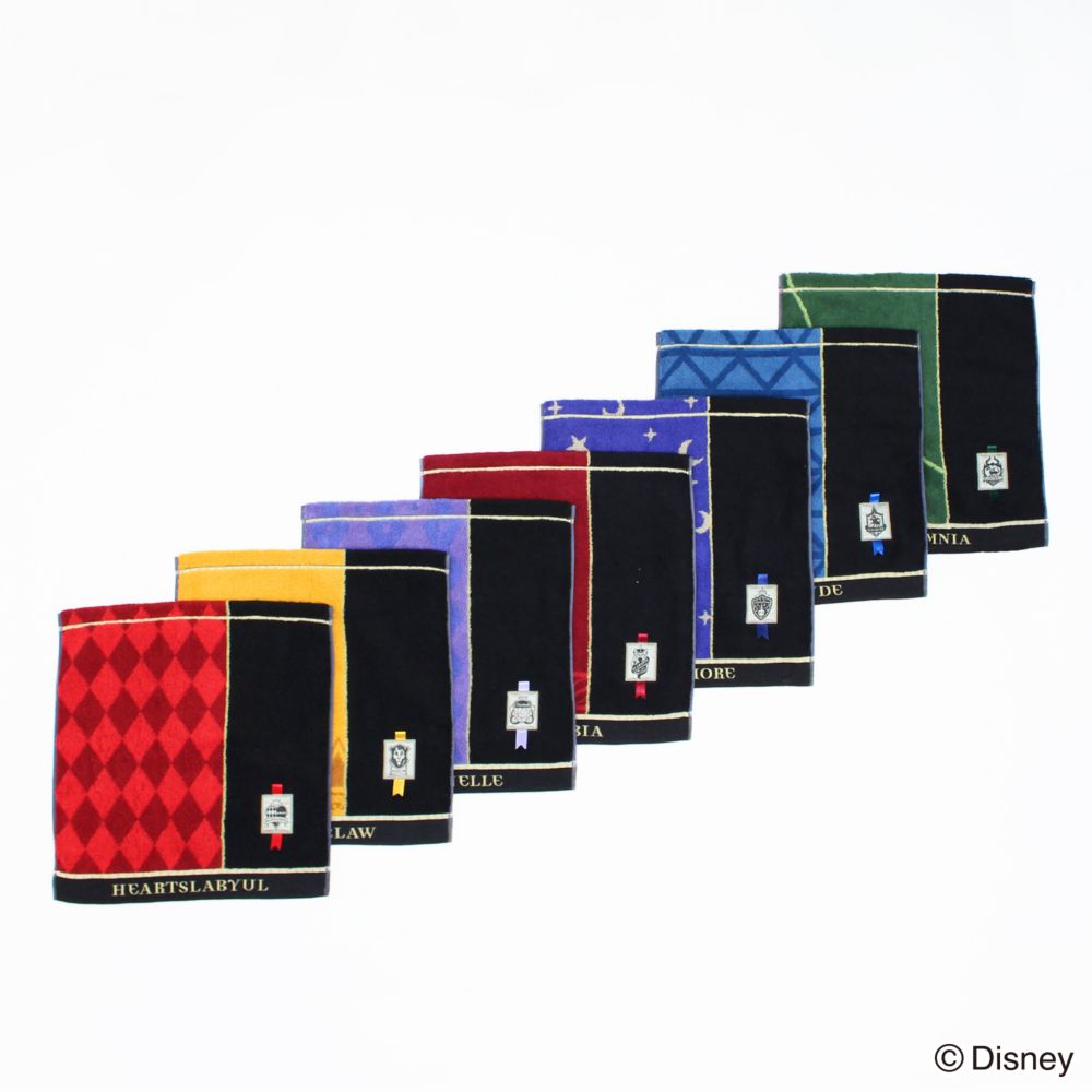 『ディズニー ツイステッドワンダーランド』 ウォッシュタオル ブルー イグニハイド 38-5011080-IG