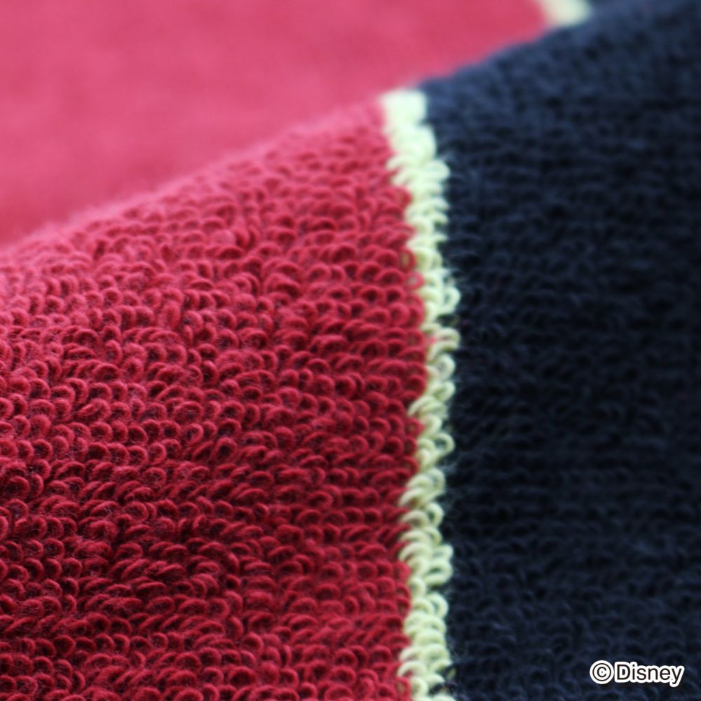 『ディズニー ツイステッドワンダーランド』 フェイスタオル  レッド スカラビア 38-5012130-SC