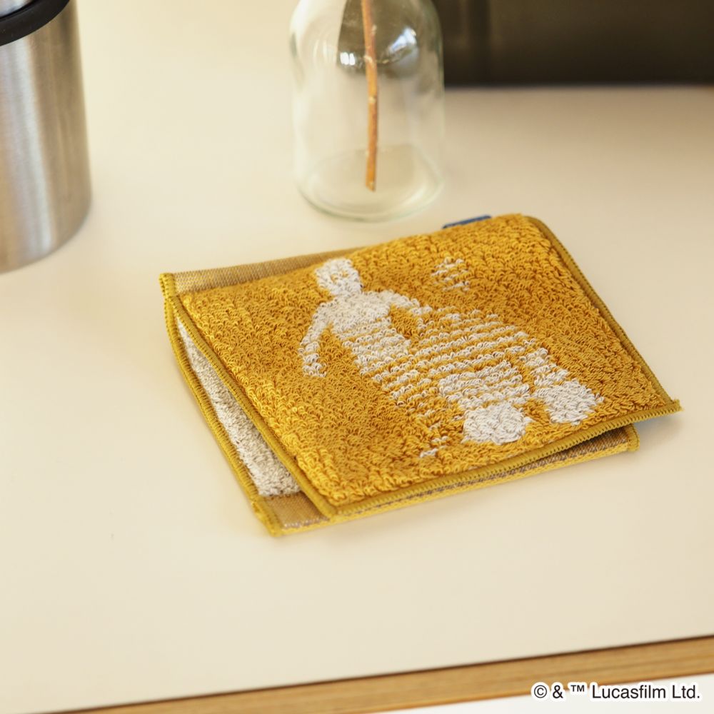 『STAR WARS』 ハーフミニタオル +4  「C-3PO」25-3810070-Y