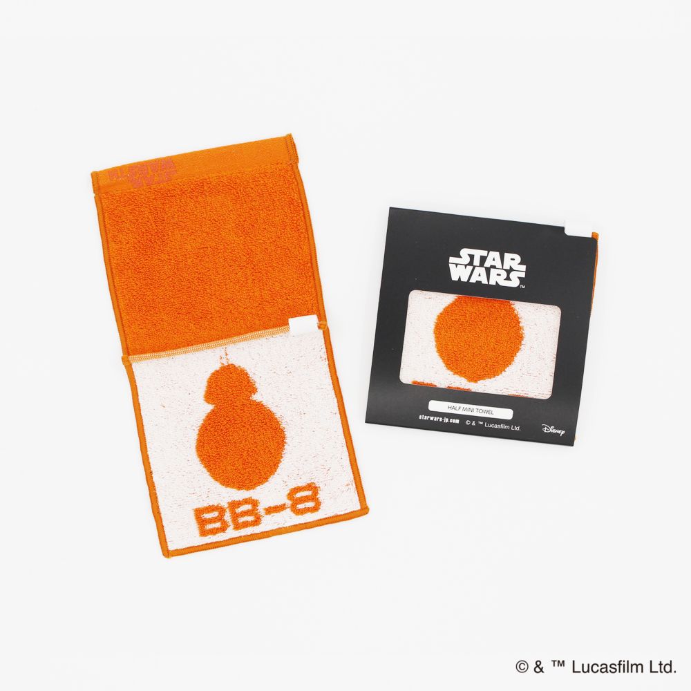 『STAR WARS』ハーフミニタオル +4  「BB-8」25-3820070-OR