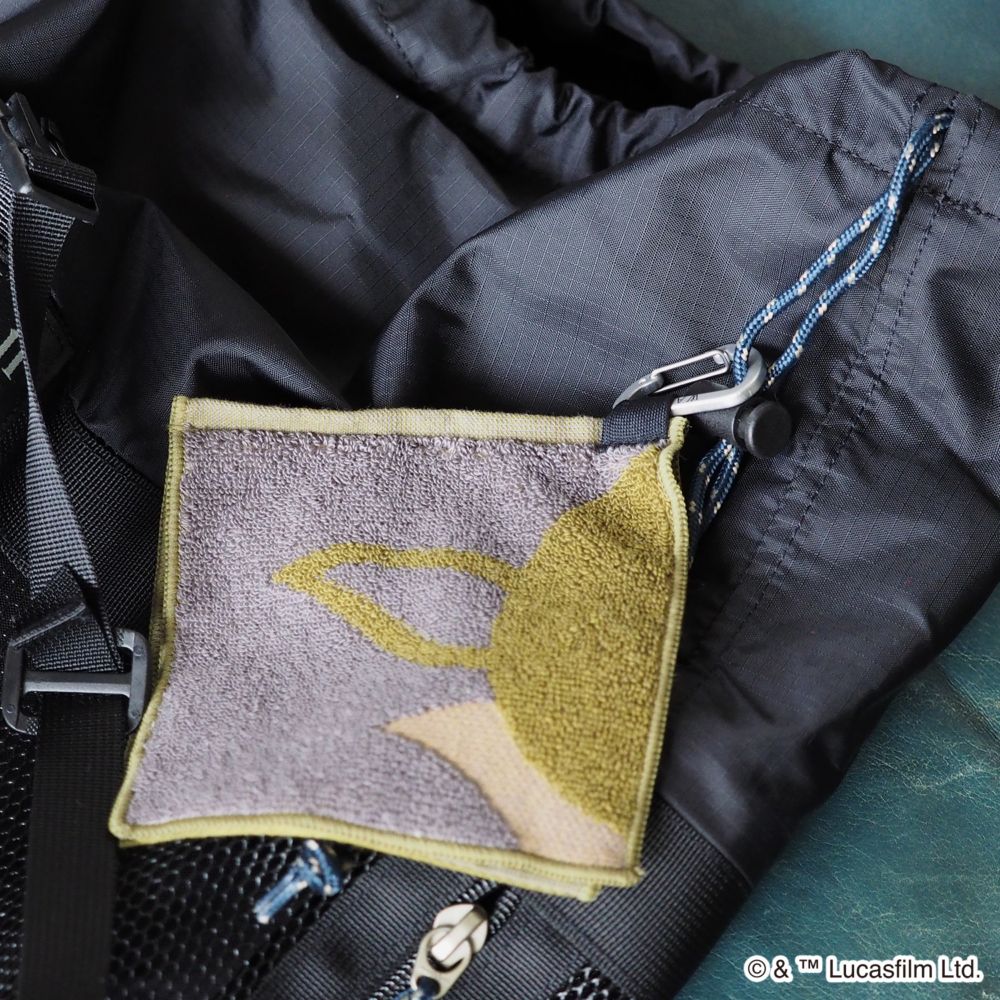 『STAR WARS』  ハーフミニタオル +4  「ヨーダ」25-3840070-G