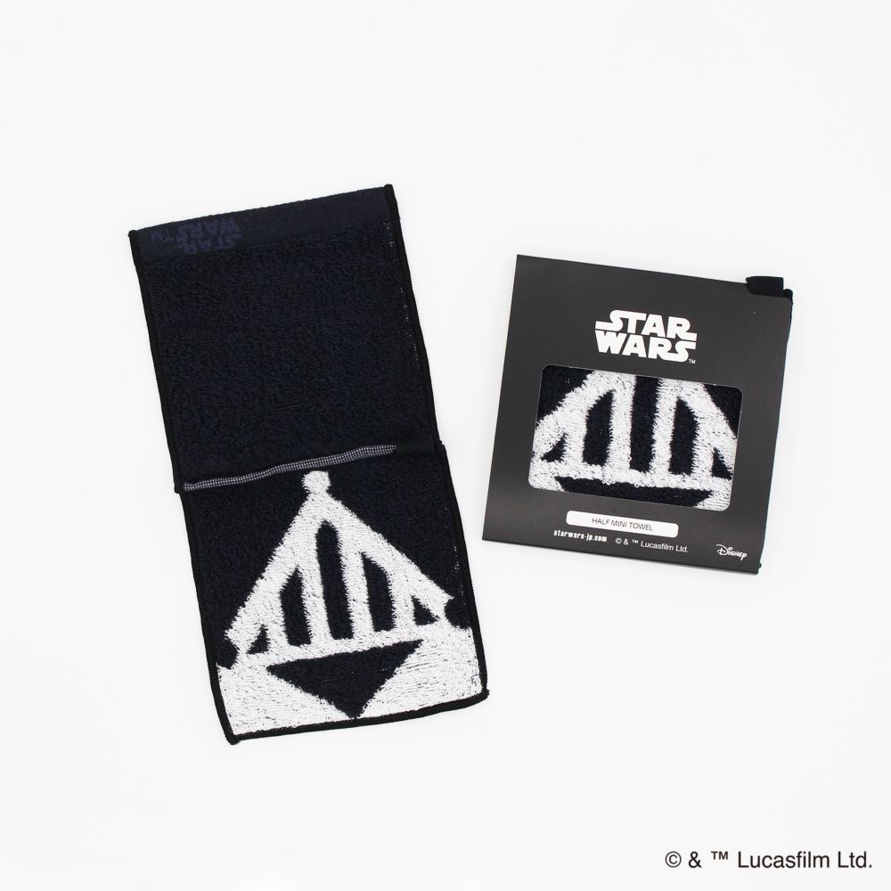『STAR WARS』 ハーフミニタオル +4  「ダース・ベイダー」25-3850070-BK