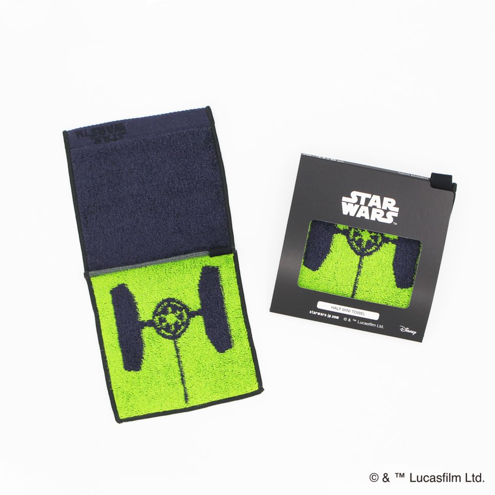 『STAR WARS』 ハーフミニタオル +4  「タイ・ファイター」25-3870070-GY