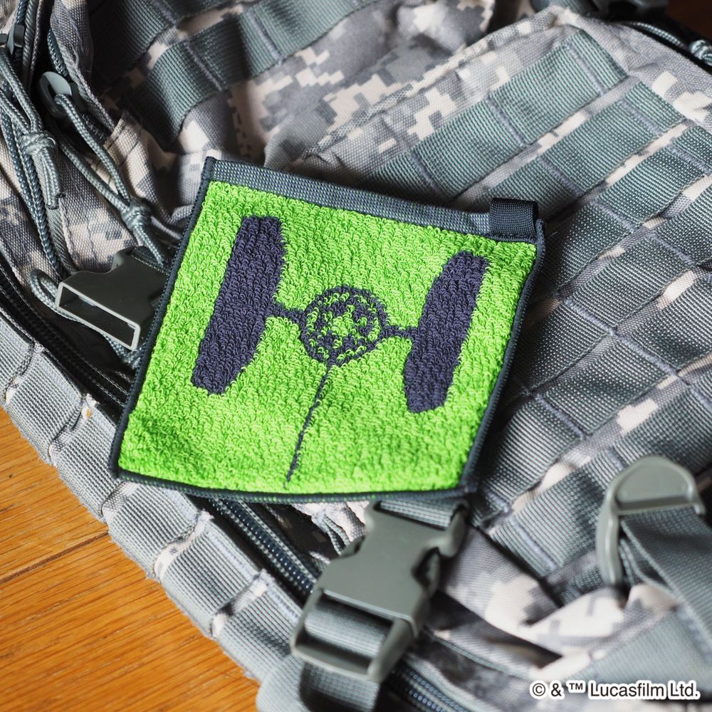 『STAR WARS』 ハーフミニタオル +4  「タイ・ファイター」25-3870070-GY