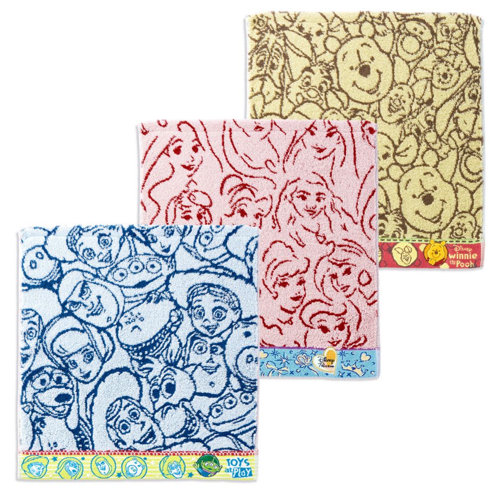 Disney ウォッシュタオル オールスター くまのプーさん 38-1501080-Y