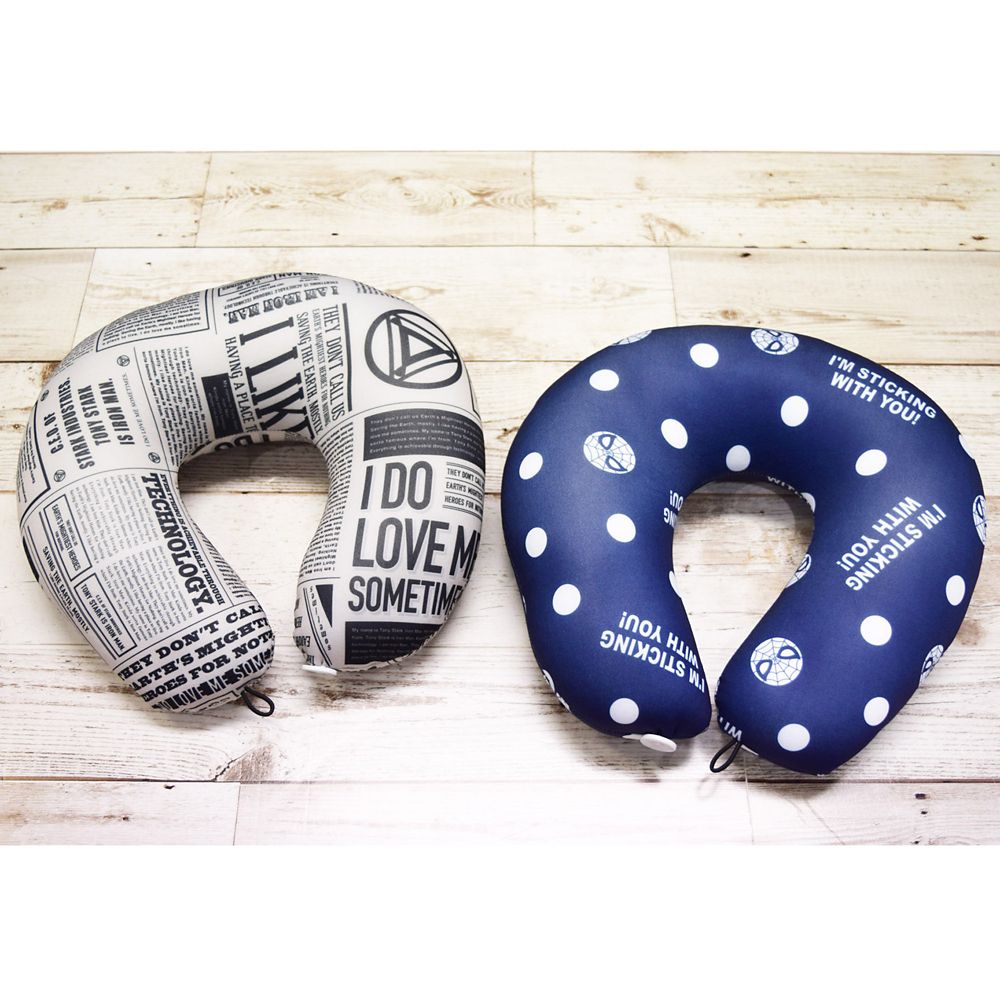 公式 ショップディズニー モリシタ Marvel 変身ネックピロー スタークインダストリー