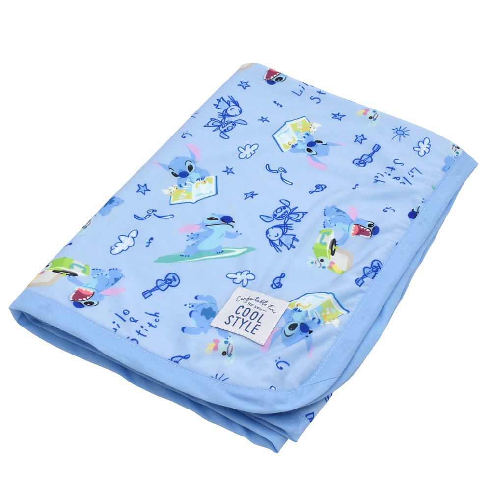 【モリシタ】リロ＆スティッチ　クールブランケット