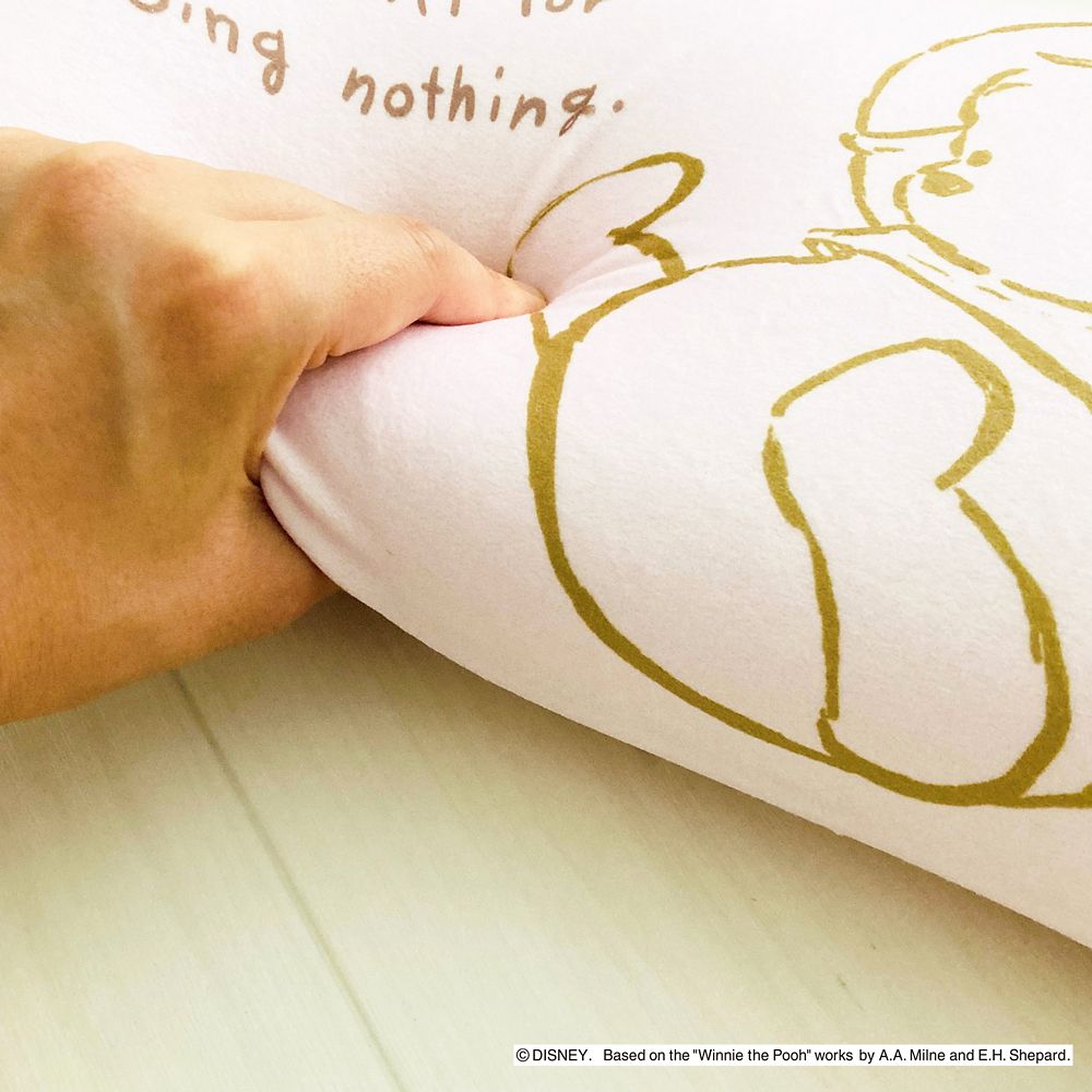 プー　リラックスピローパステルピンク