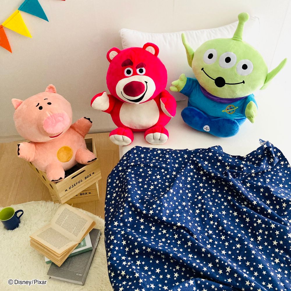 【モリシタ】パペット付き抱き枕　ハム