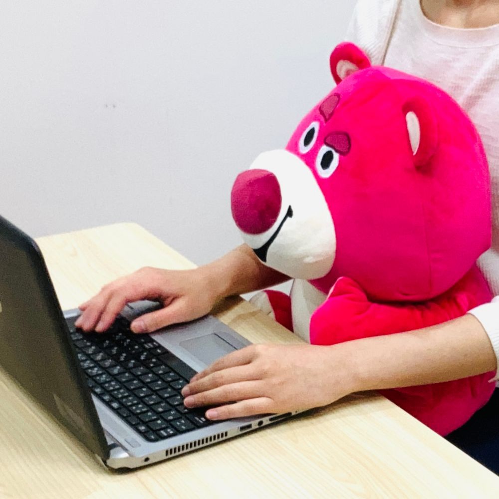 【モリシタ】パペット付き抱き枕　ロッツォ