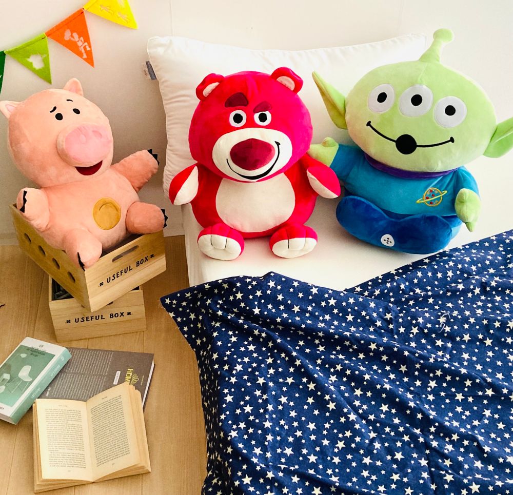 【モリシタ】パペット付き抱き枕　ロッツォ