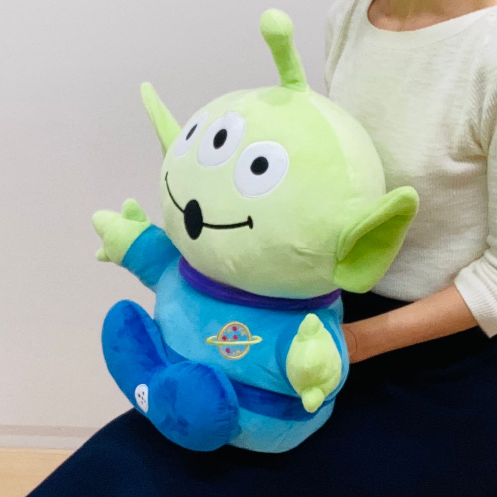 【モリシタ】パペット付き抱き枕　グリーンメン