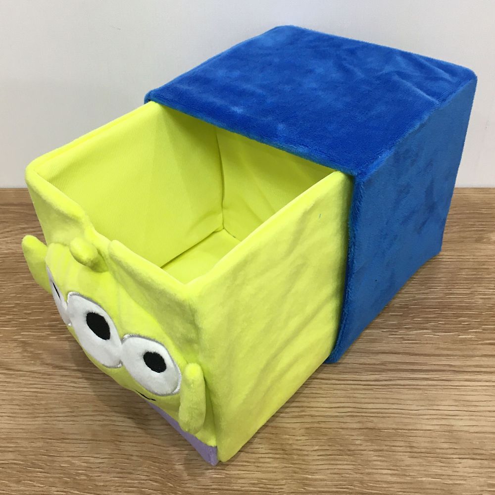 トイストーリー　グリーンメン　ぬいぐるみ収納ボックス