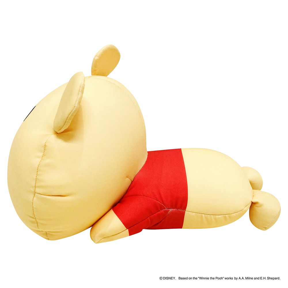 プー　もちもちビーズ抱きクッション