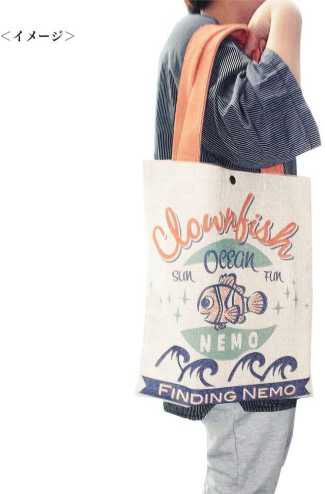 ディズニー ファインディング・ドリー ニモ フラットトートバッグ