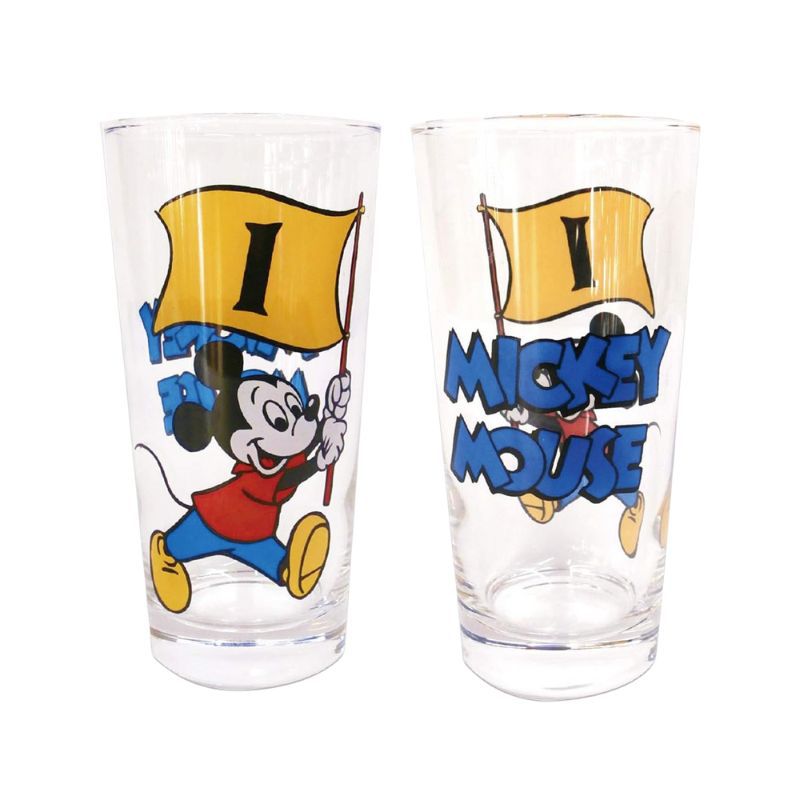 ディズニー ノスタルジカ グラス ミッキーマウス フラッグ1