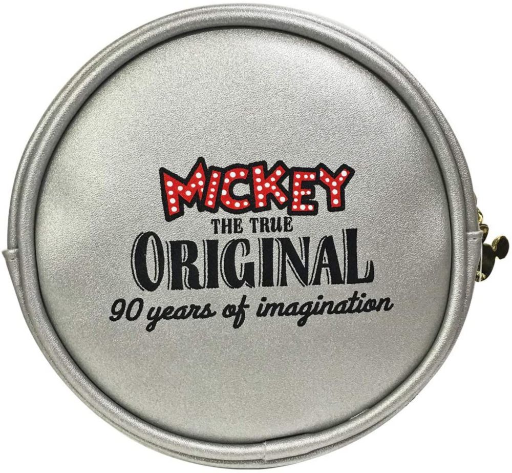 公式 ショップディズニー ディズニー 合皮丸型ポーチ ミッキーマウス サークル