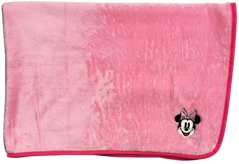 公式 ショップディズニー ディズニー ふわふわブランケットインクッション ミニー フェイス