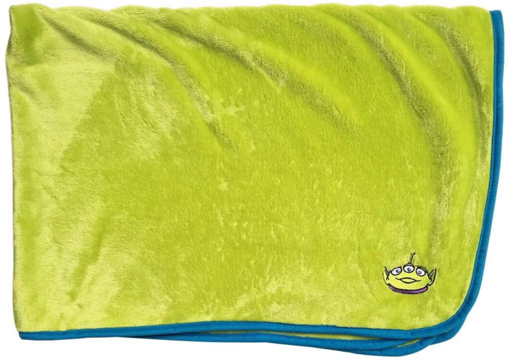 トイ・ストーリー ふわふわブランケットインクッション エイリアン フェイス