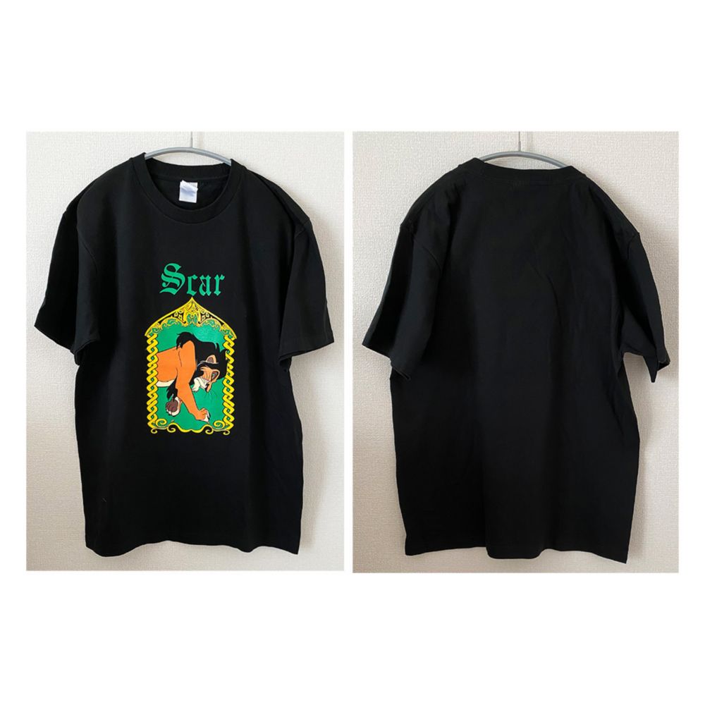 公式 ショップディズニー ノスタルジカ ヴィランズ プリントｔシャツ ライオンキング スカー ｍ