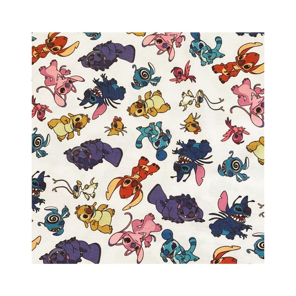 公式 ショップディズニー ディズニー リロ スティッチ エイリアン 総柄プリント ロングｔシャツ