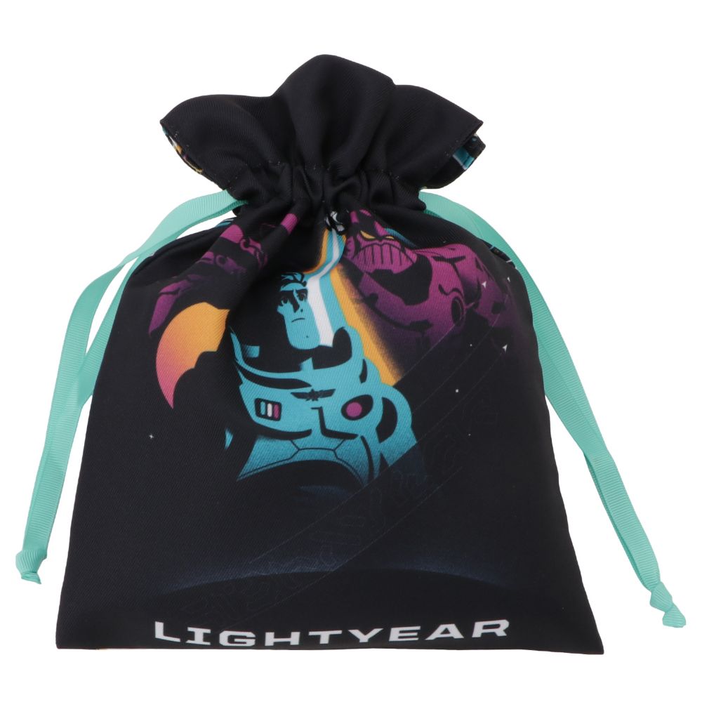ディズニー トラベル巾着 ライトイヤー ロゴ
