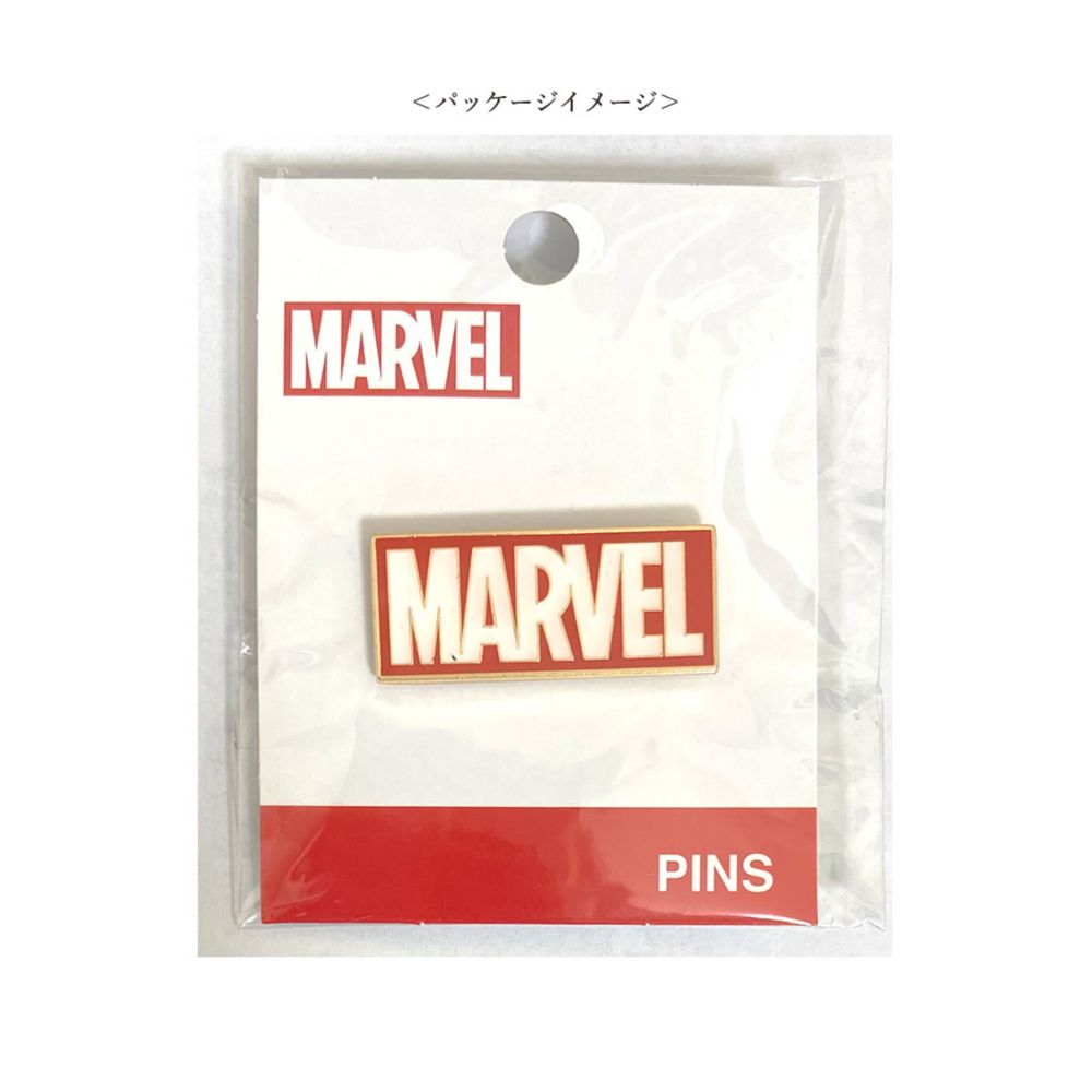 MARVEL マーベル ピンズ マーベルロゴ