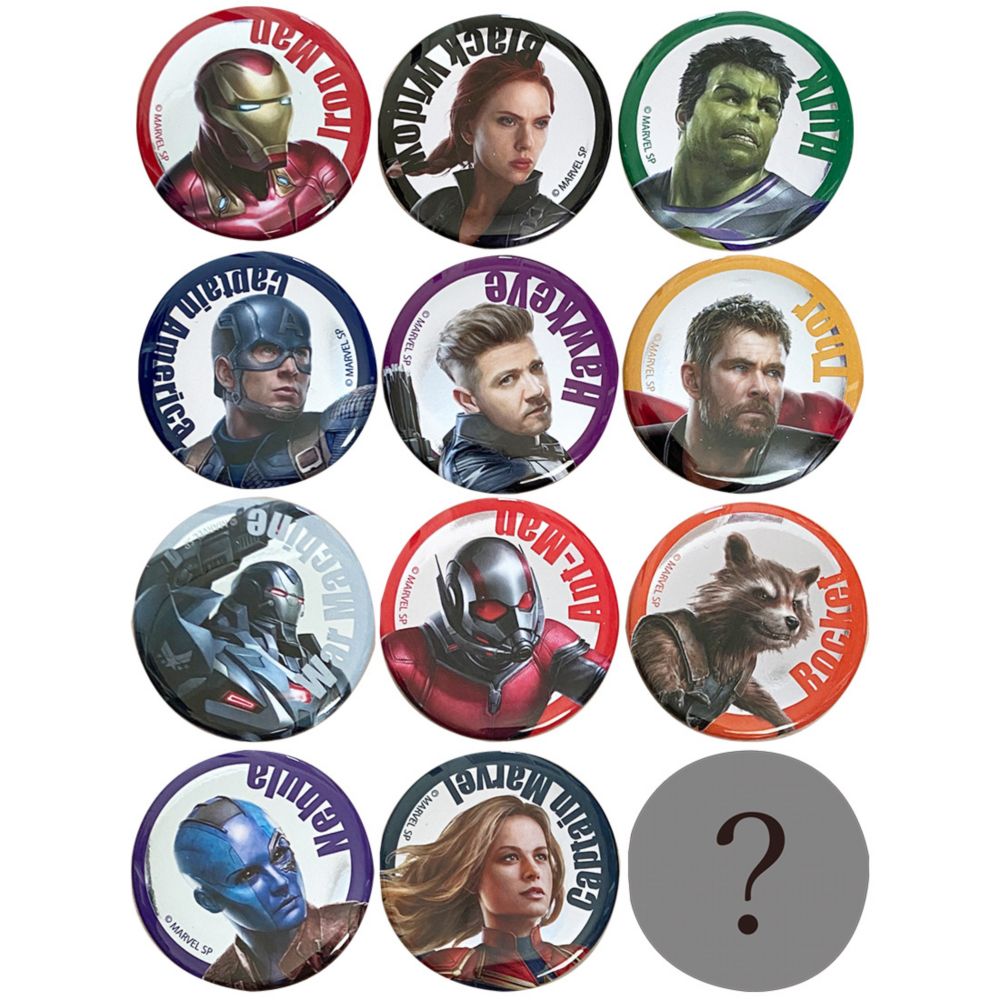 【公式】ディズニーストア.jp | MARVEL マーベル 缶バッジアベンジャーズ エンドゲーム２BOX