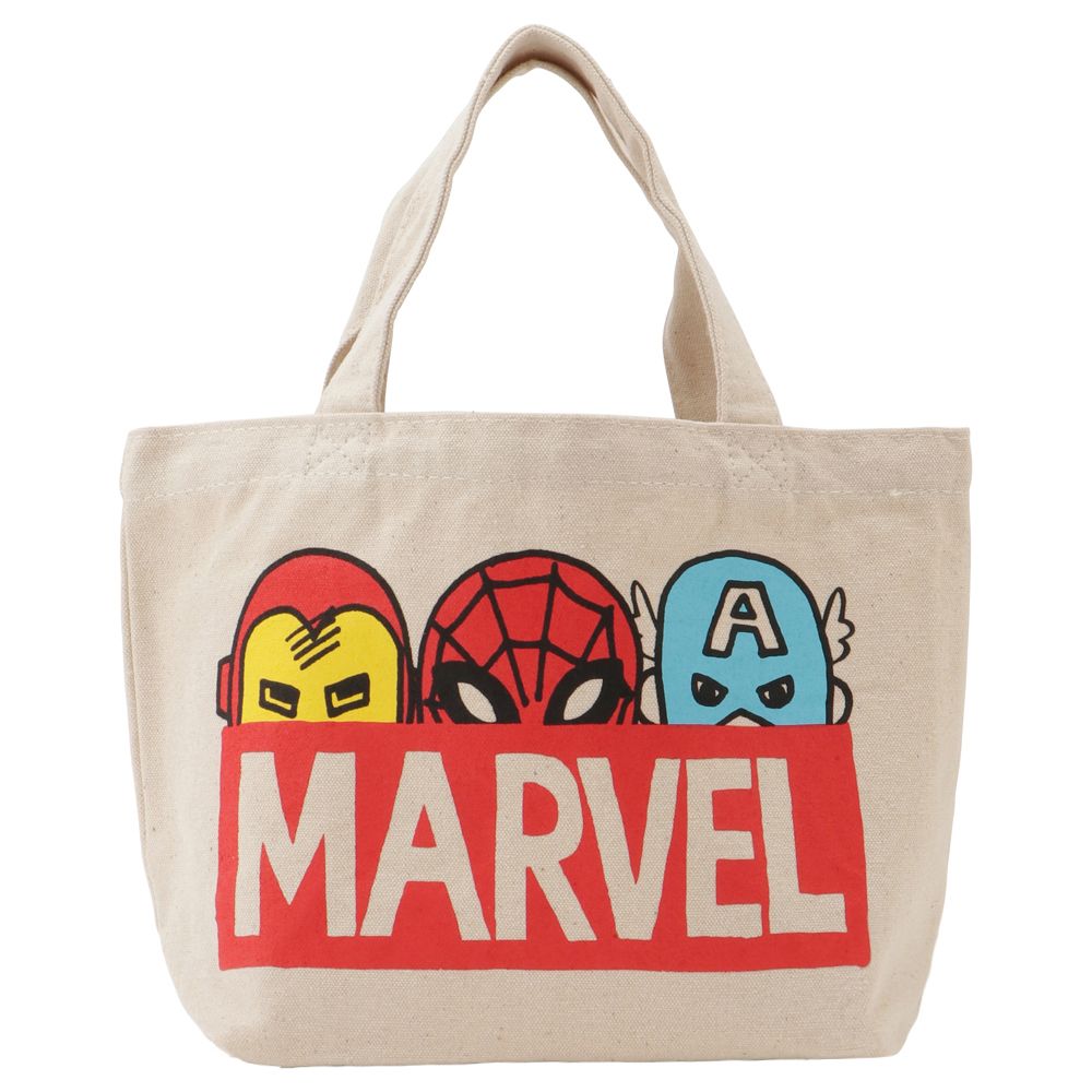 公式 ショップディズニー Marvel マーベル ランチバッグ ポップコミック３キャラ