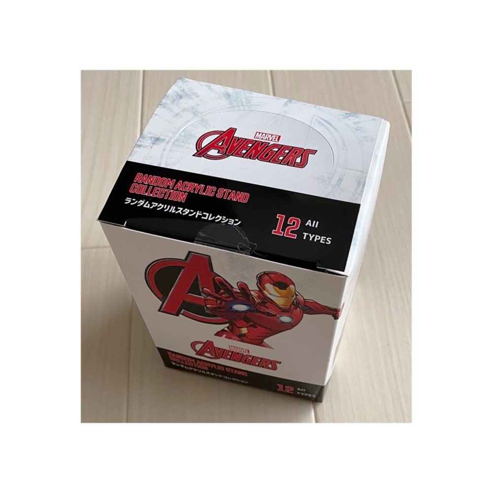 MARVEL マーベル アベンジャーズヒーローズ ランダムアクリルスタンドコレクションBOX（全12種入）