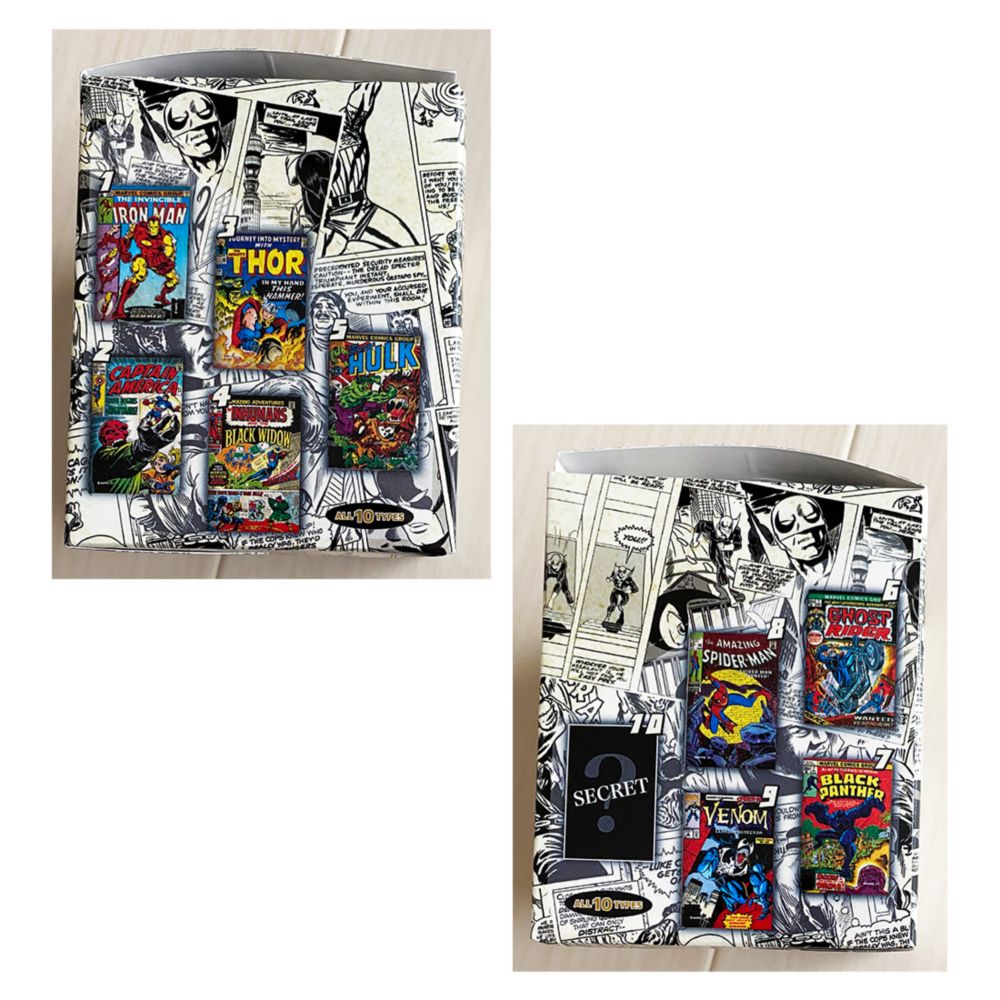 MARVEL マーベル カバーアート ランダムマグネットコレクション BOX （全10種入）